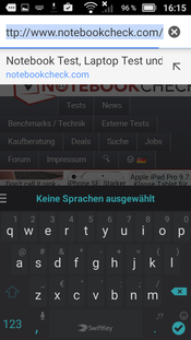 Tastatur hochkant